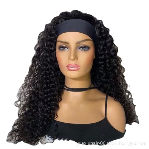 Low MOQ custom logo  wide adjustable straps band for wig grip headband wigs
